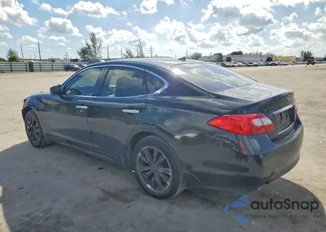 2012 Infiniti M37 X z USA, uszkodzony, nr VIN JN1BY1AR5CM393983